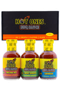 Hot Ones BBQ Trio Pack (Original / Smoked Serrano / Caribbean)