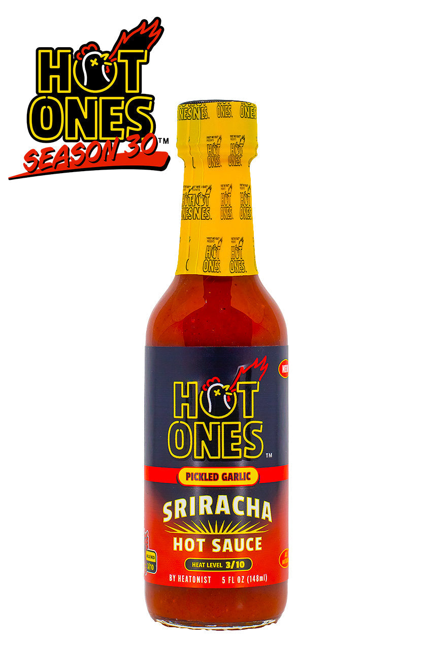 Pickled Garlic Sriracha | Hot Ones Hot Sauce