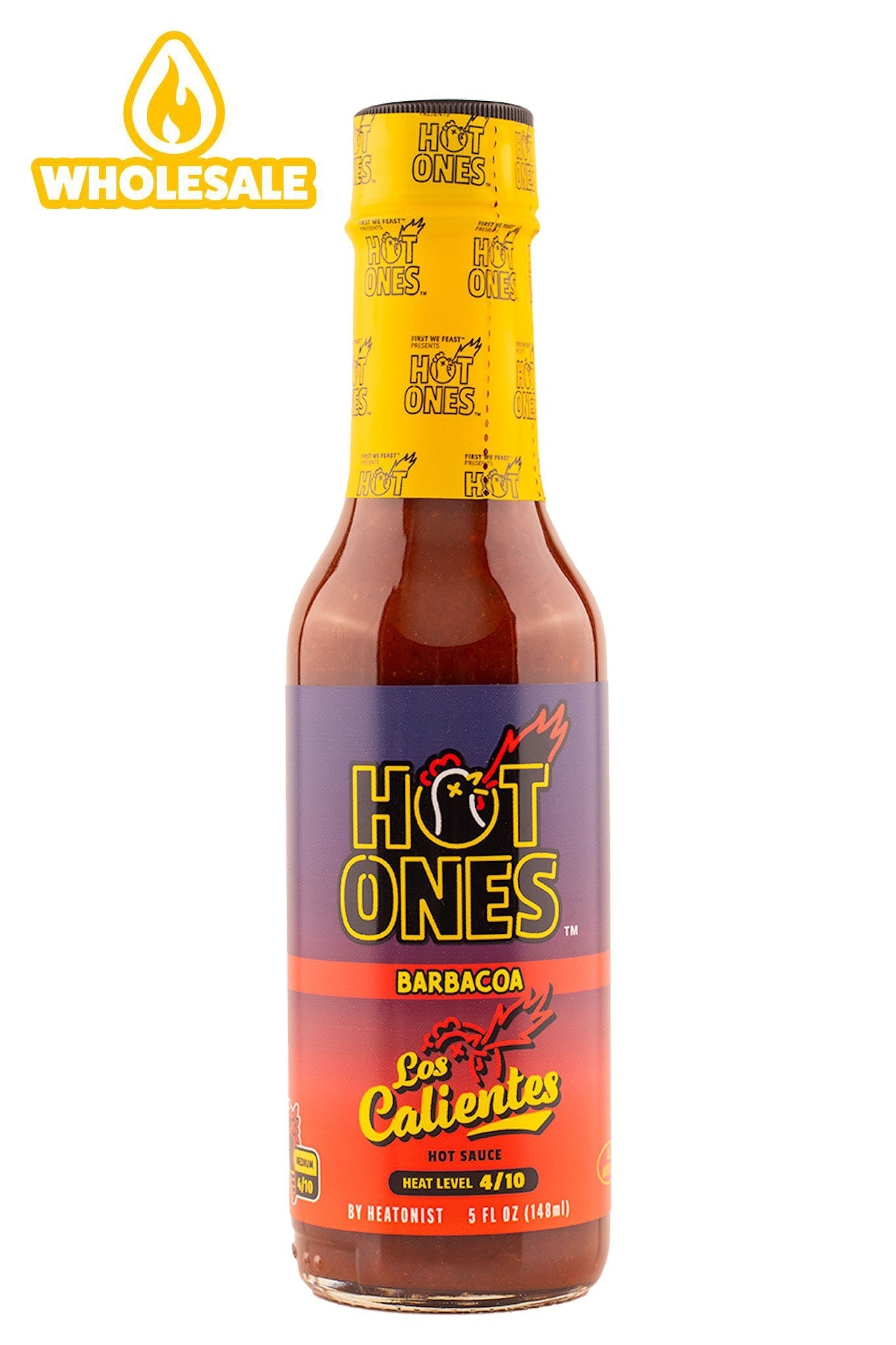 Los Calientes Barbacoa | Hot Ones Hot Sauce-C