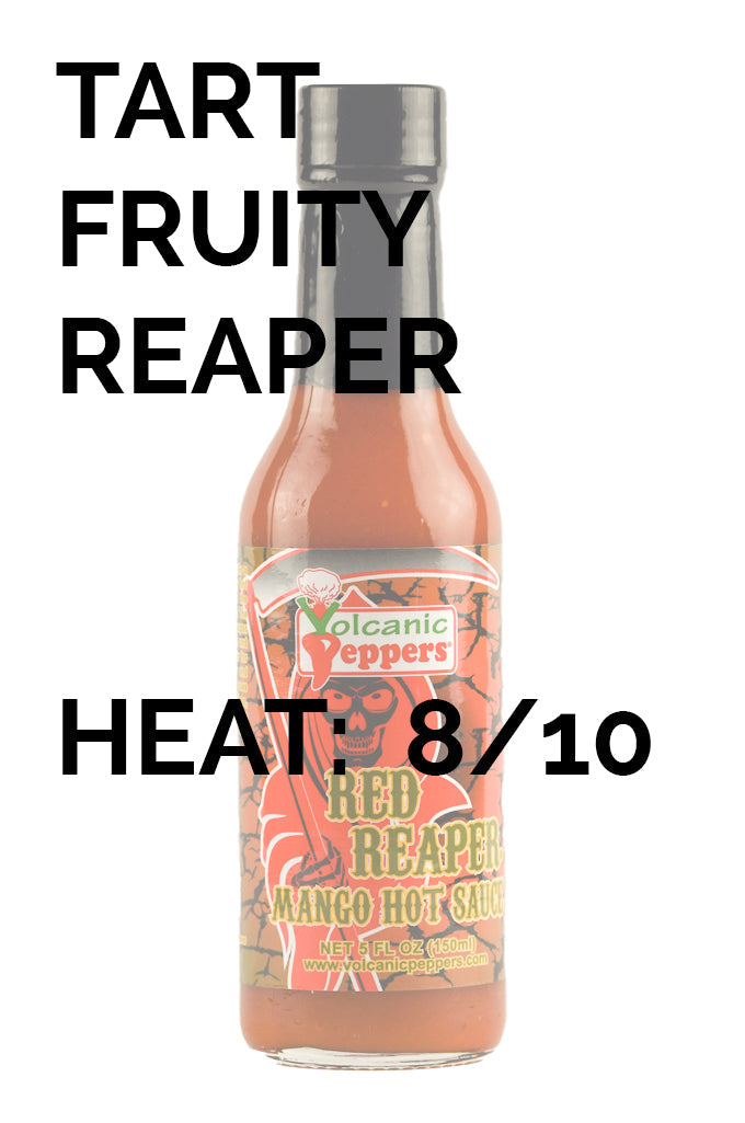 Red Reaper Mango Hot Sauce | Volcanic Peppers