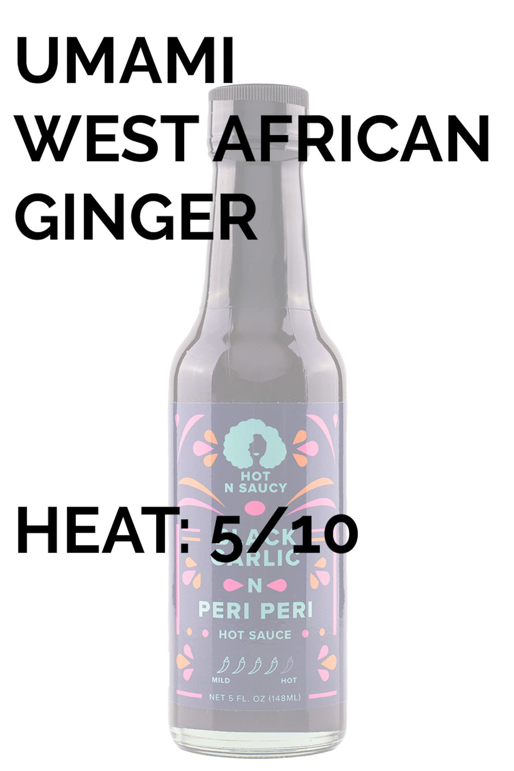 Black Garlic n Peri Peri Hot Sauce | Hot N Saucy