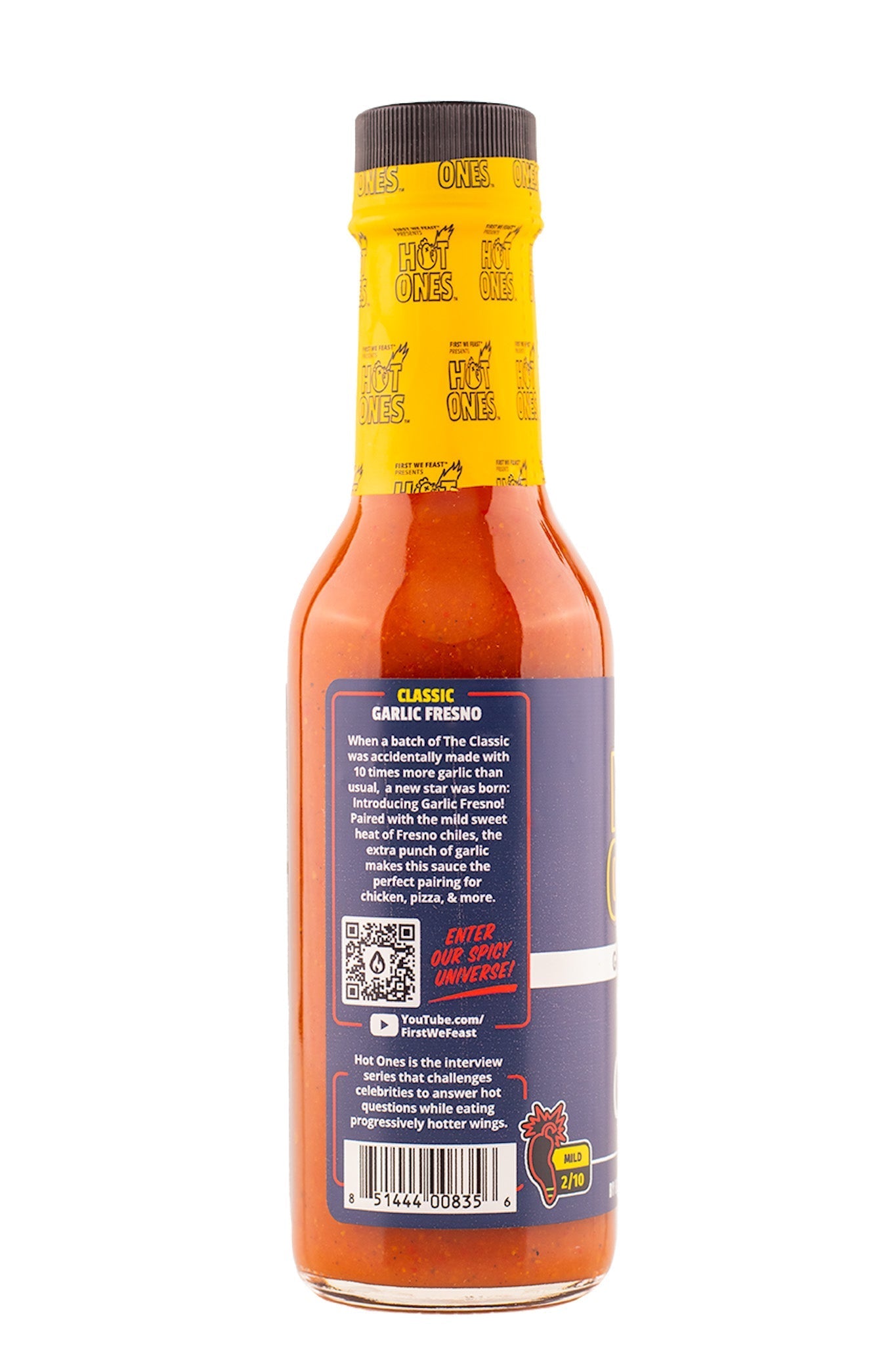 The Classic - Garlic Fresno Edition | Hot Ones Hot Sauce-C