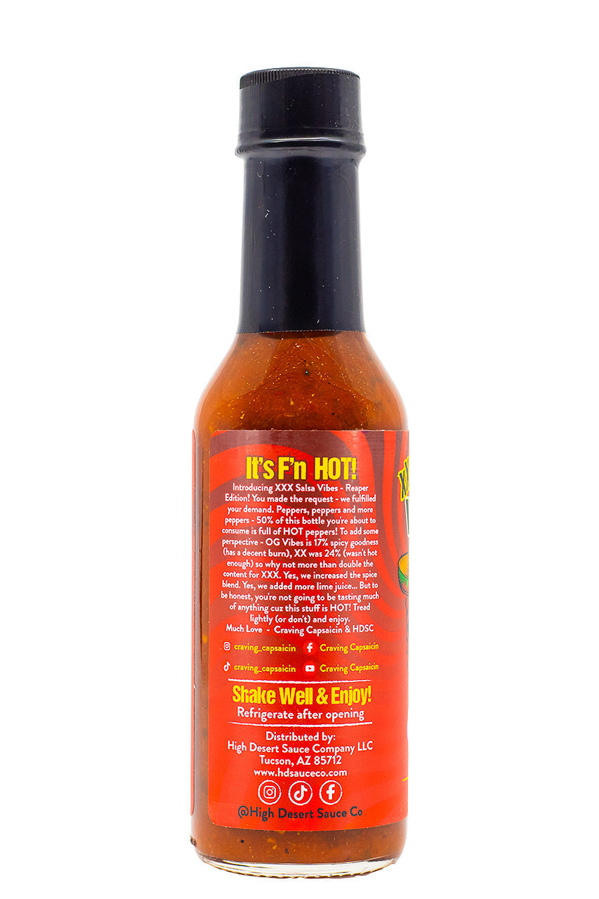 XXX Salsa Vibes | High Desert Sauce Co.