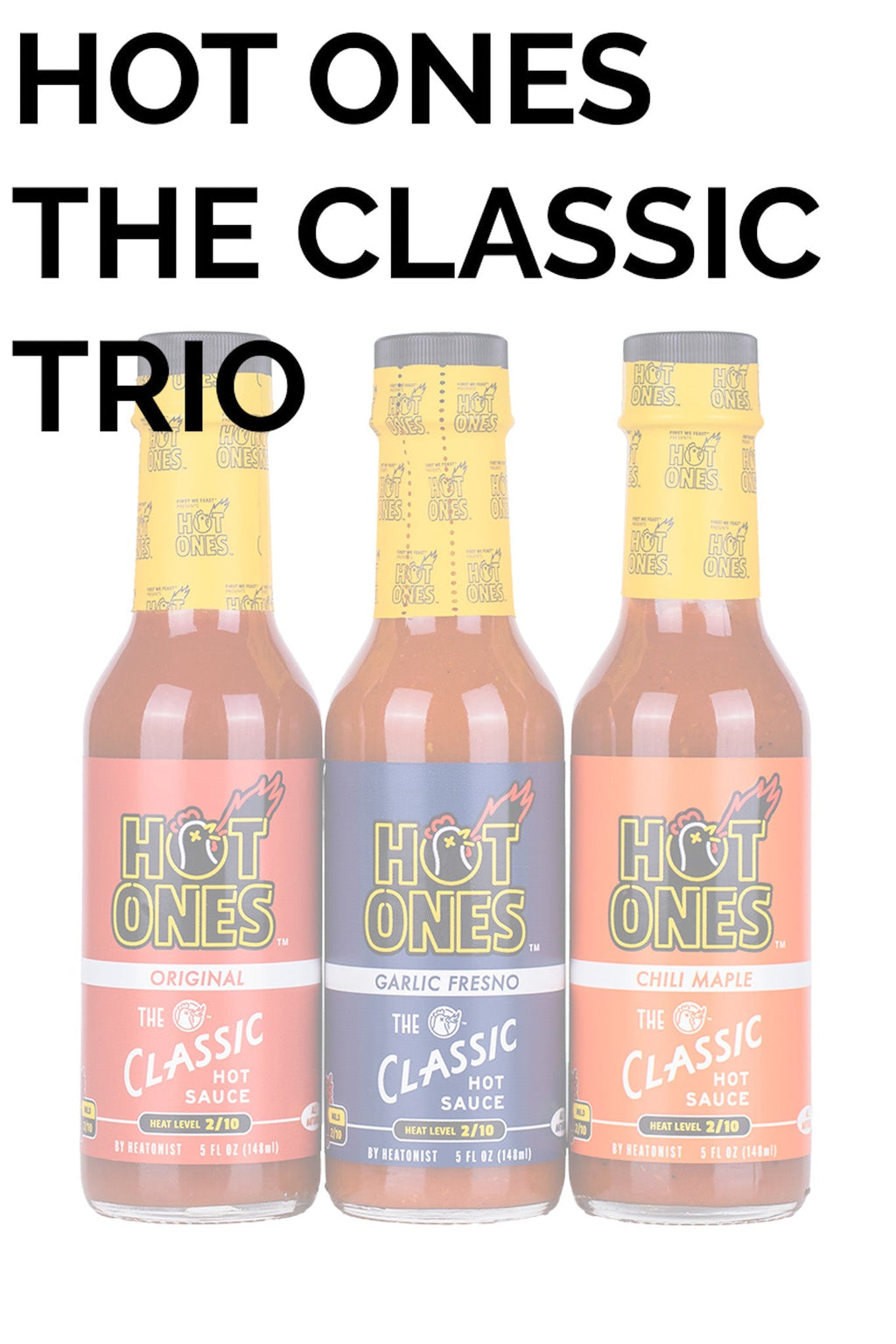 Hot Ones The Classic Trio | Hot Ones Hot Sauce