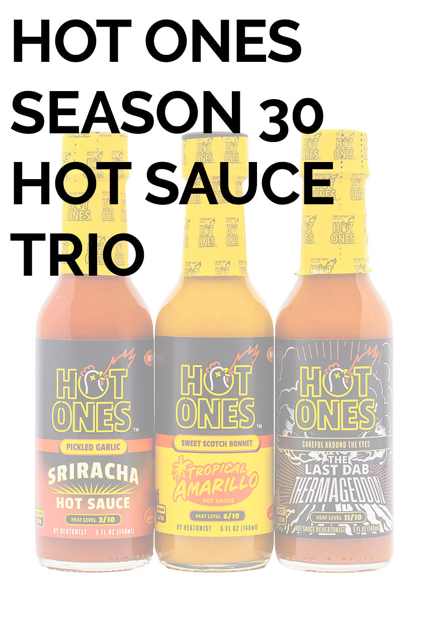 Hot Ones Hot Sauce Trio Pack - Season 30