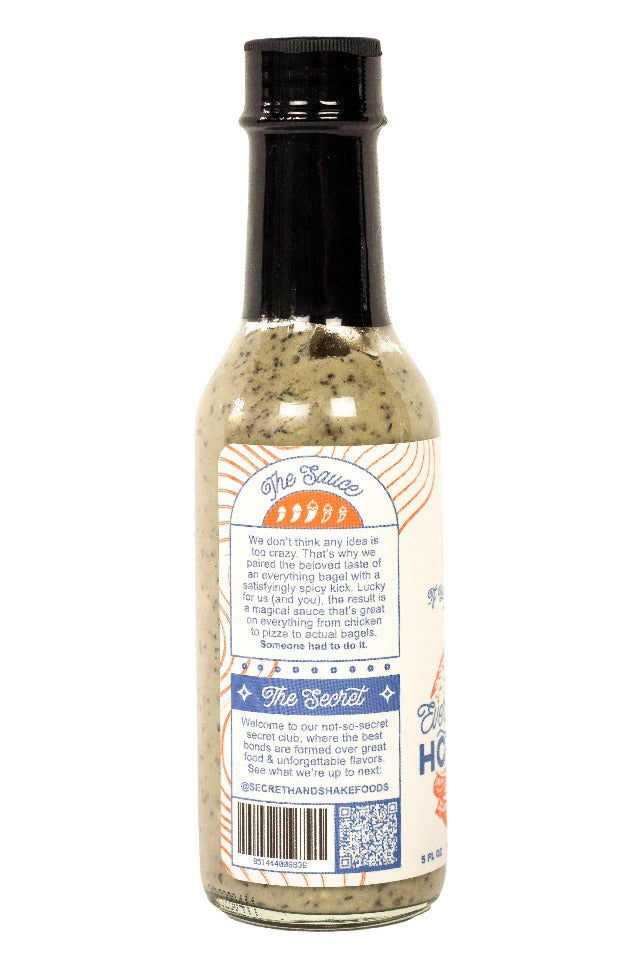 Everything Bagel Hot Sauce | Secret Handshake Food Co-C