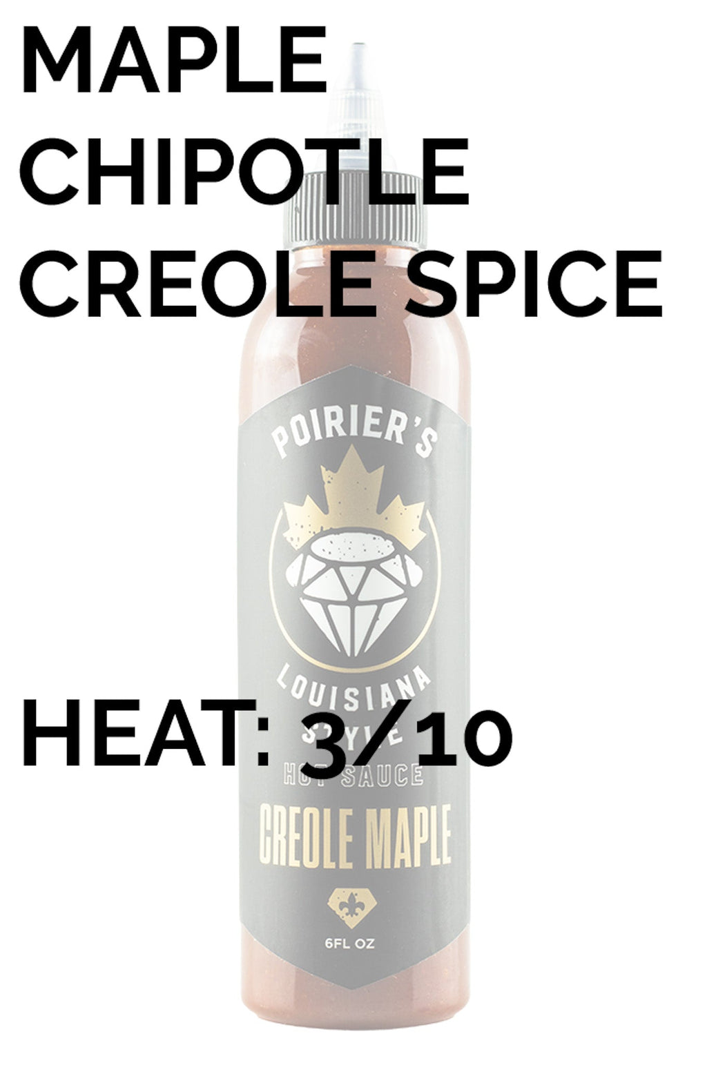 Poirier's Creole Maple Hot Sauce | Poirier's Louisiana Style Hot Sauce -C