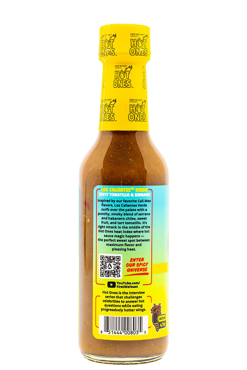 Los Calientes Verde | Hot Ones Hot Sauce