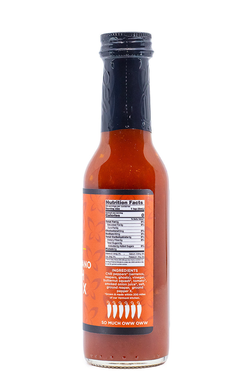 Smoked Serrano Squash Reaper X | Butterfly Bakery