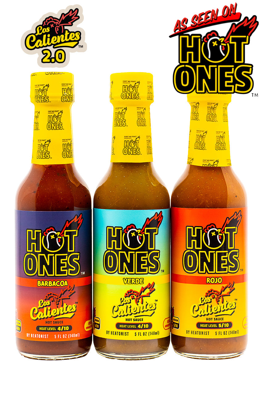 Los Calientes Trio Pack | Hot Ones Hot Sauce