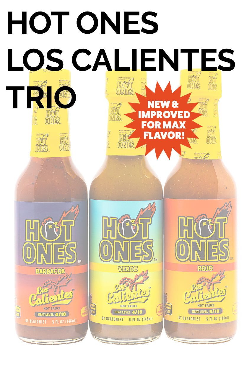 Los Calientes Trio Pack | Hot Ones Hot Sauce