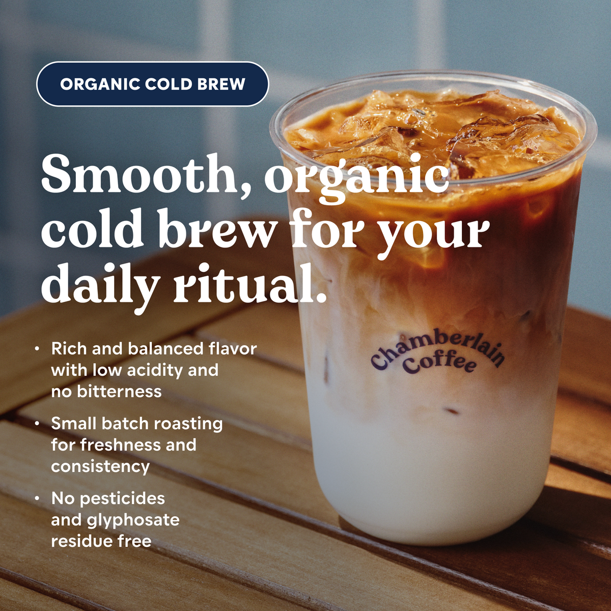 Organic Vanilla Cold Brew Elephant Large Coffee Bags