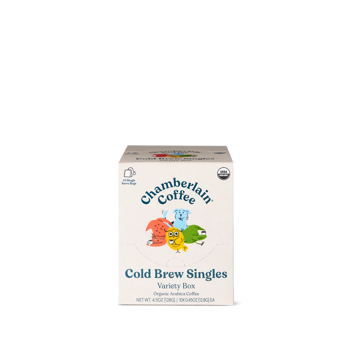 Organic Variety Cold Brew Singles  Product Shot Front